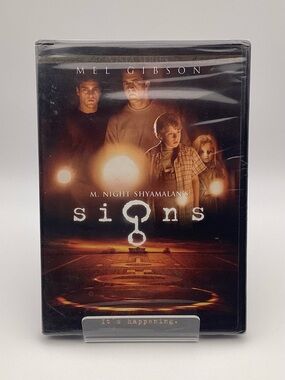 Signs DVD 2002 M. Night Shyamalan - Mel Gibson